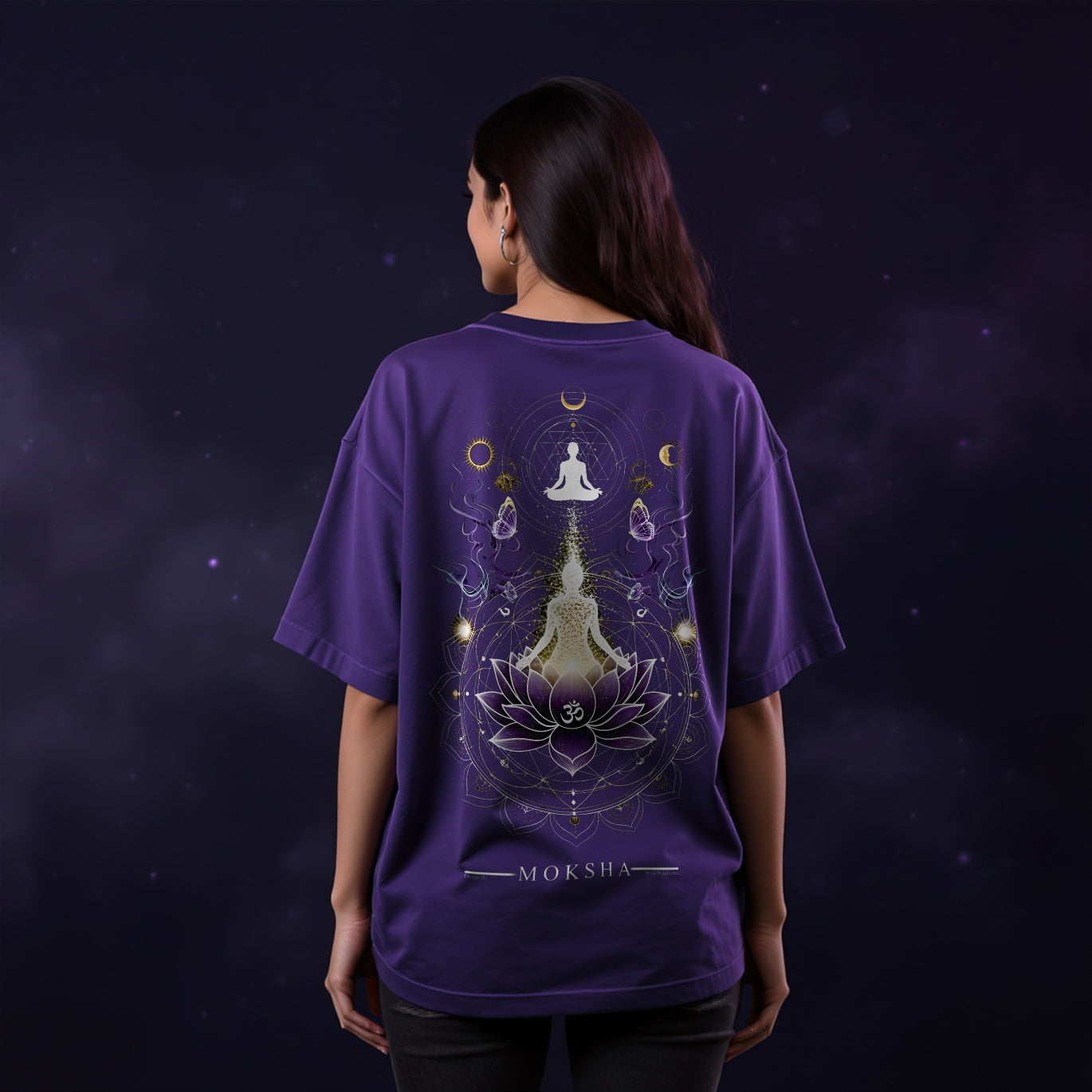 Moksha Unisex Oversized Classic T-Shirt