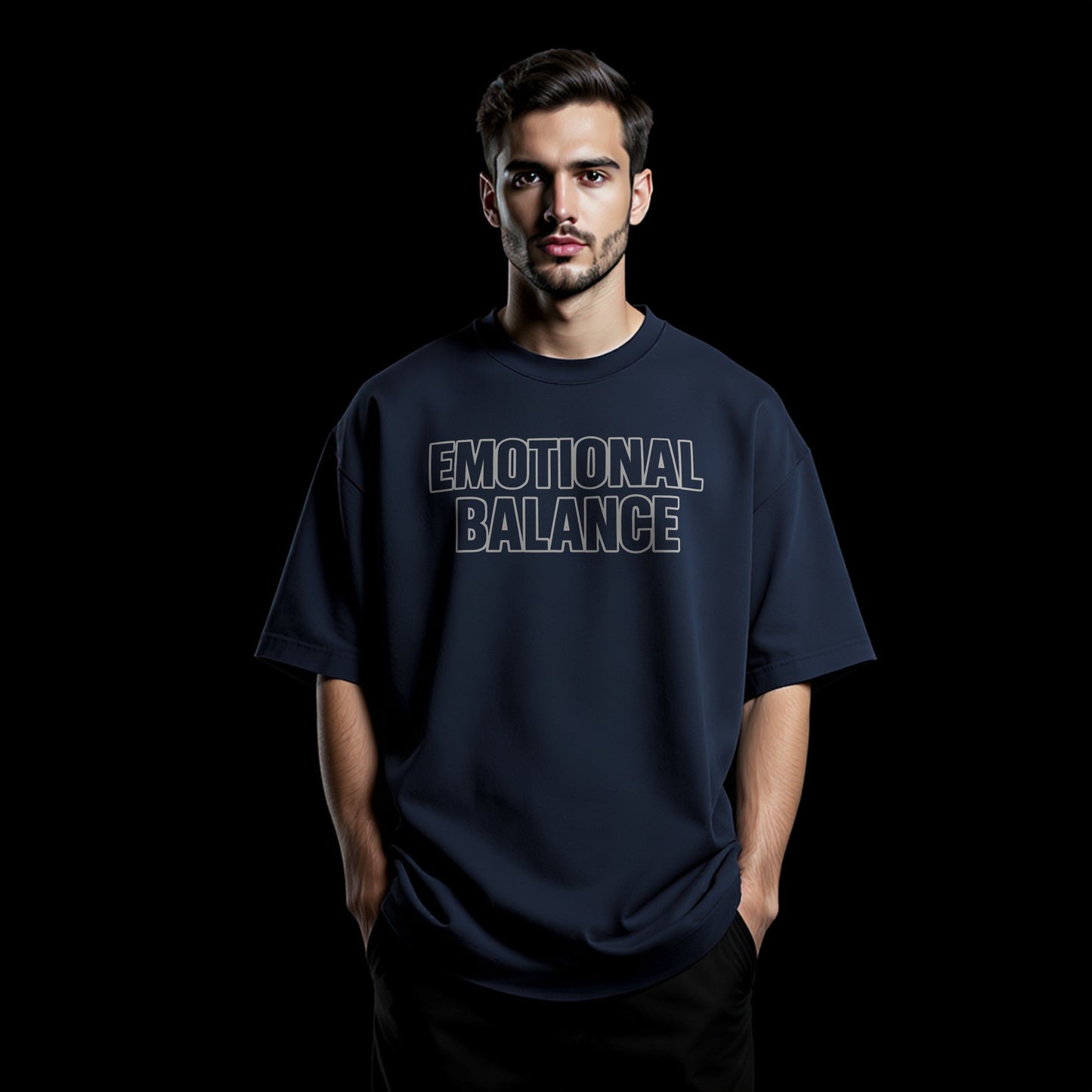 Emotional Balance Unisex Oversized Classic T-Shirt
