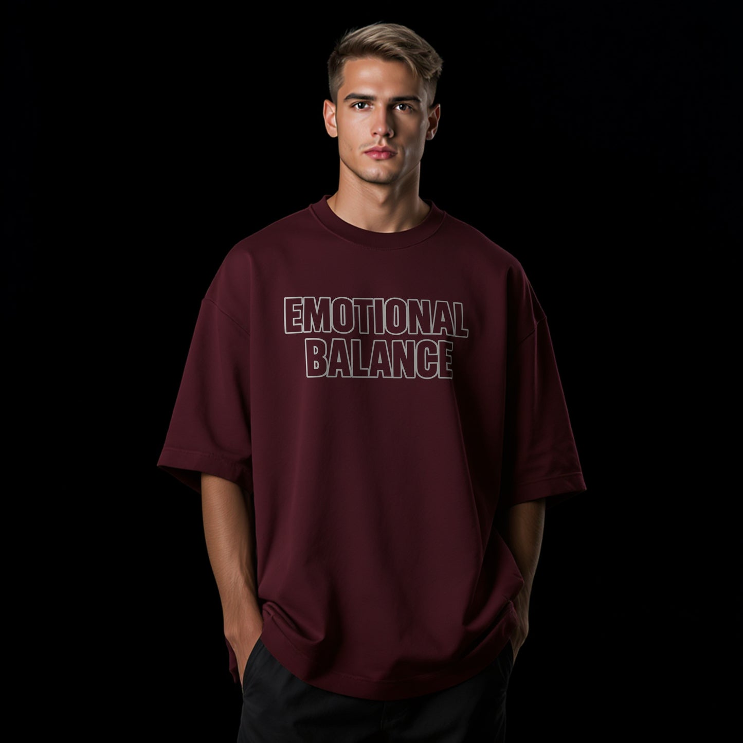 Emotional Balance Unisex Oversized Classic T-Shirt