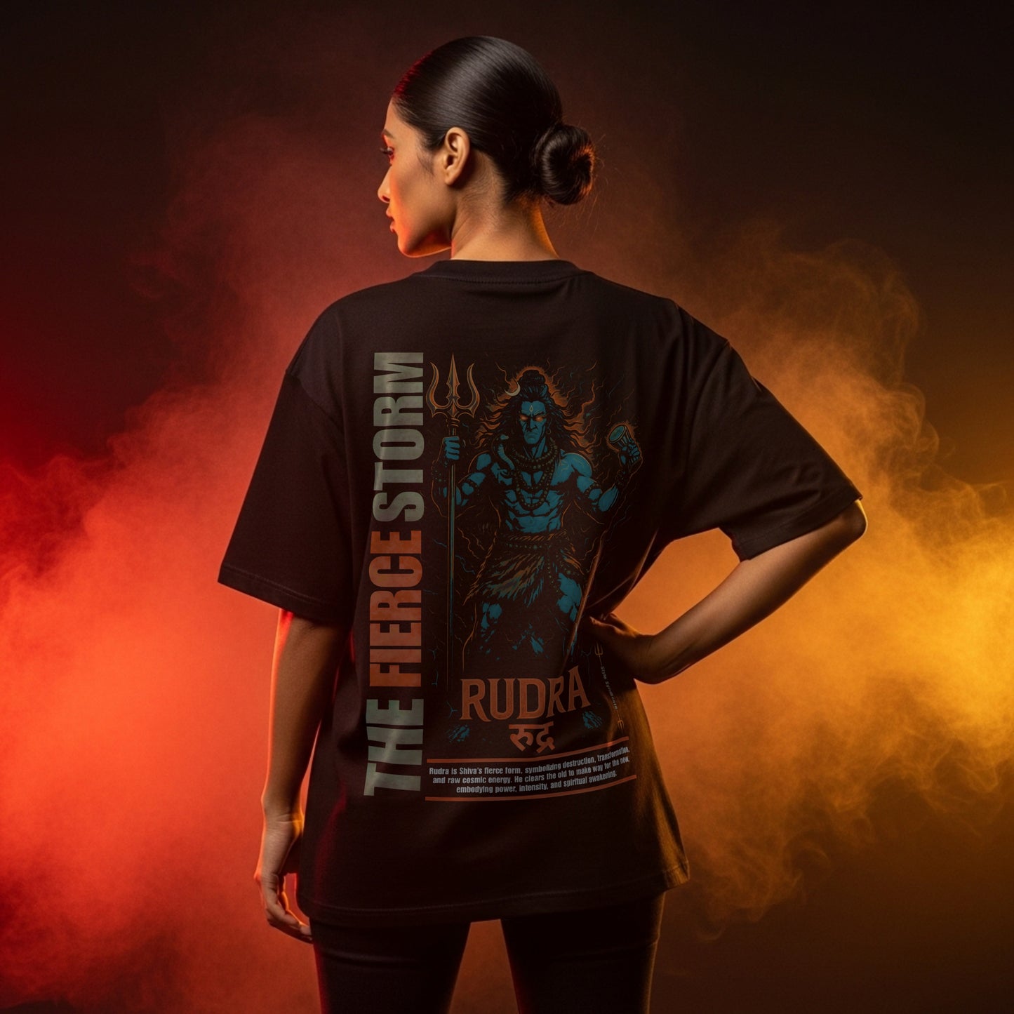 Rudra Unisex Oversized Classic T-Shirt