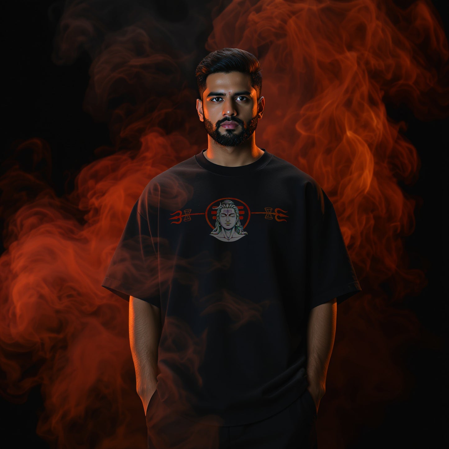 Rudra Unisex Oversized Classic T-Shirt
