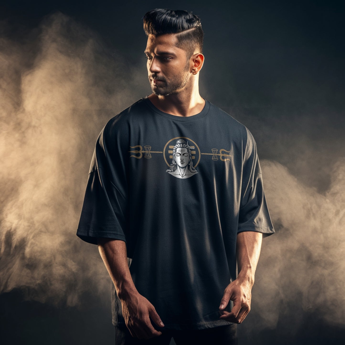 Ardhanarishwar Unisex Oversized Classic T-Shirt
