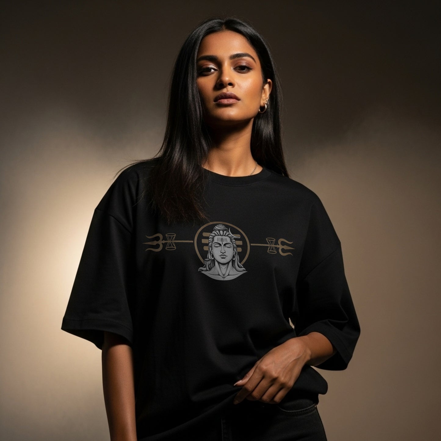 Ardhanarishwar Unisex Oversized Classic T-Shirt