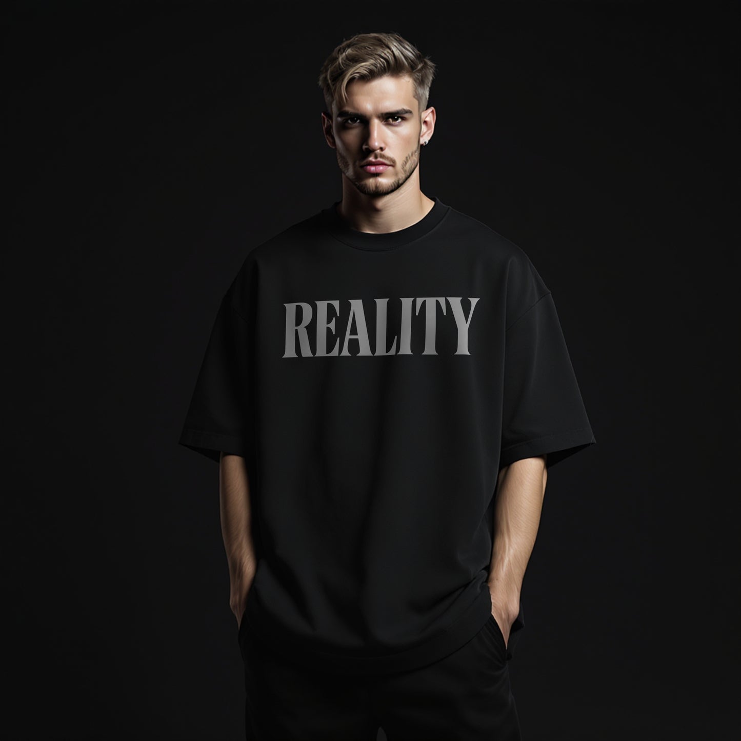 Reality Mask Unisex Oversized Classic T-Shirt