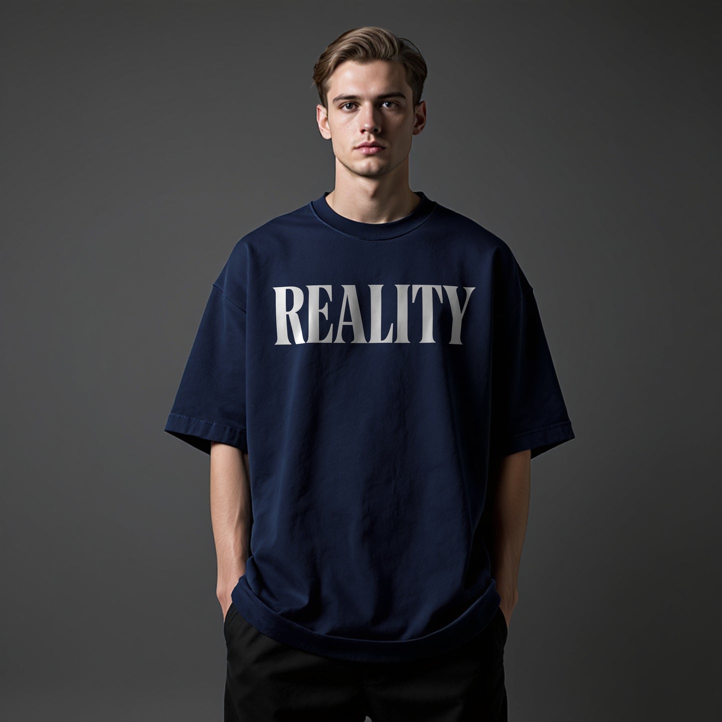 Reality Mask Unisex Oversized Classic T-Shirt
