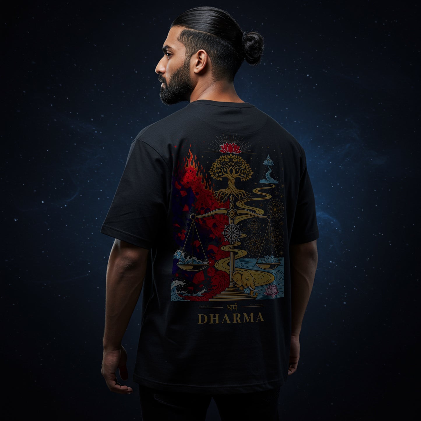 Dharma Unisex Oversized Classic T-Shirt