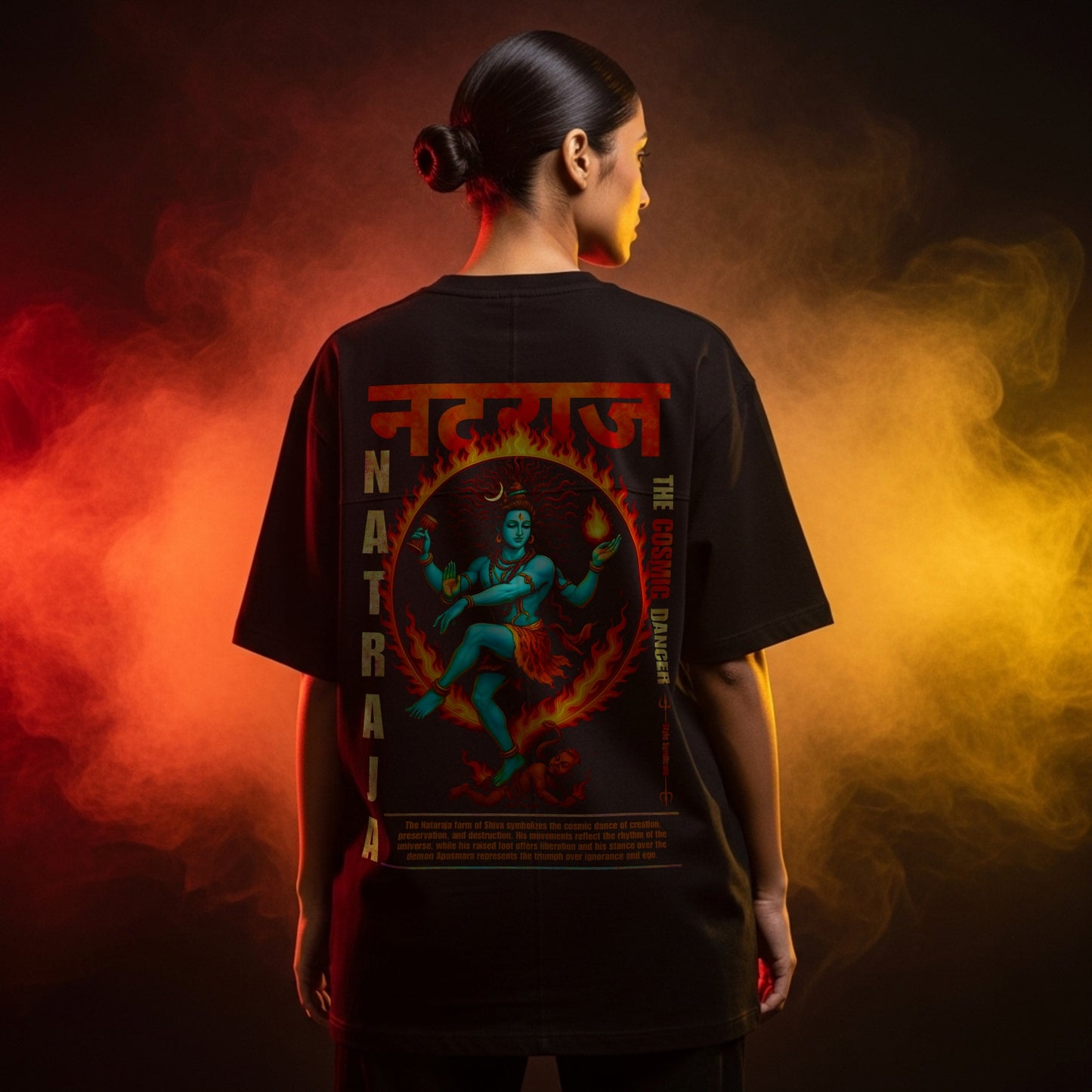 Nataraja Unisex Oversized Classic T-Shirt
