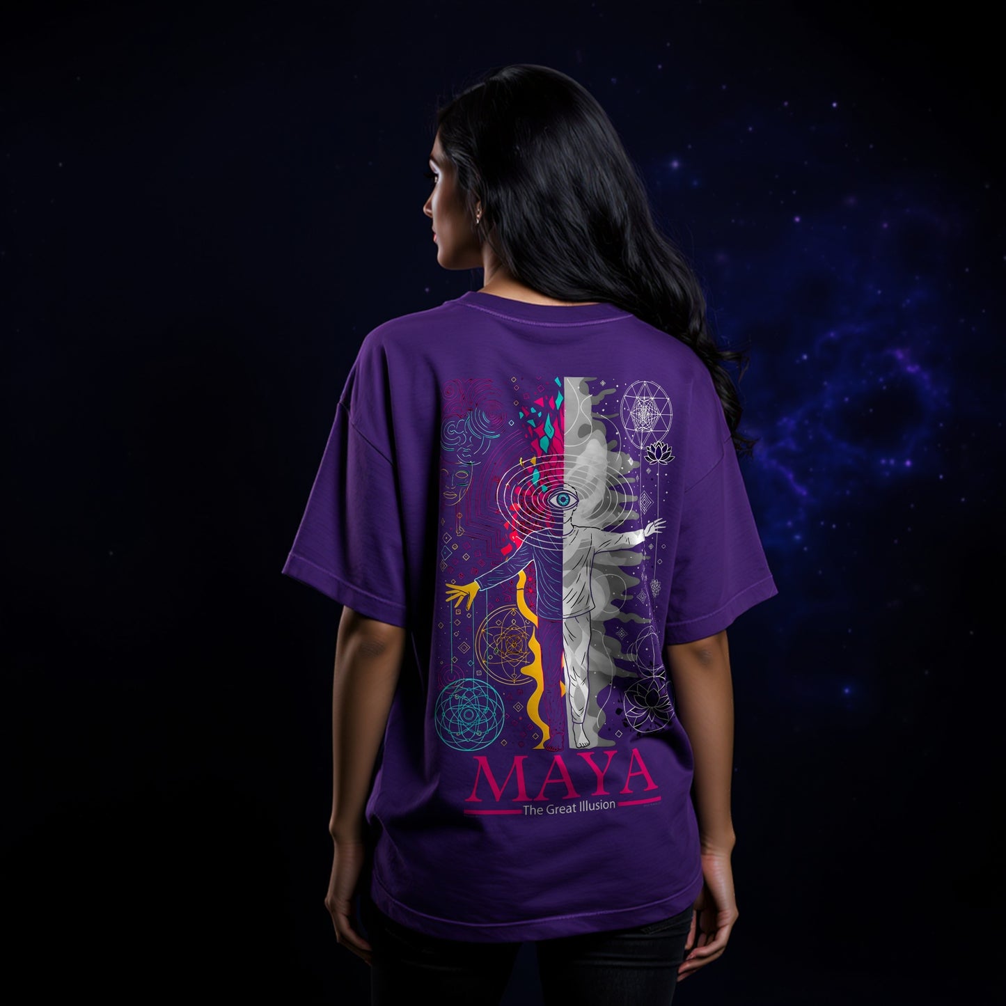 Maya Unisex Oversized Classic T-Shirt