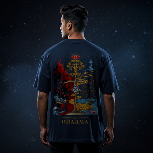 Dharma Unisex Oversized Classic T-Shirt