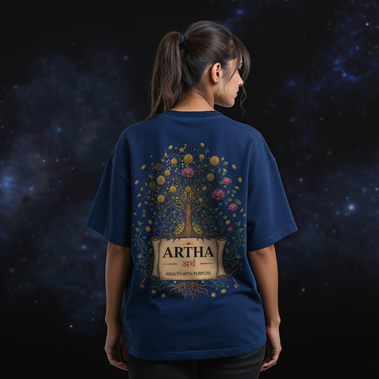 Artha Unisex Oversized Classic T-Shirt
